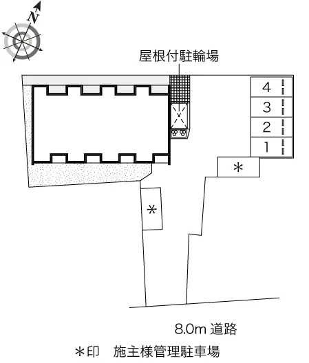 春日井市貴船町 月極駐車場